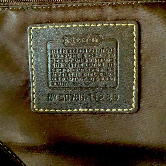 Authentic Coach Bag - Picture 2 of 2